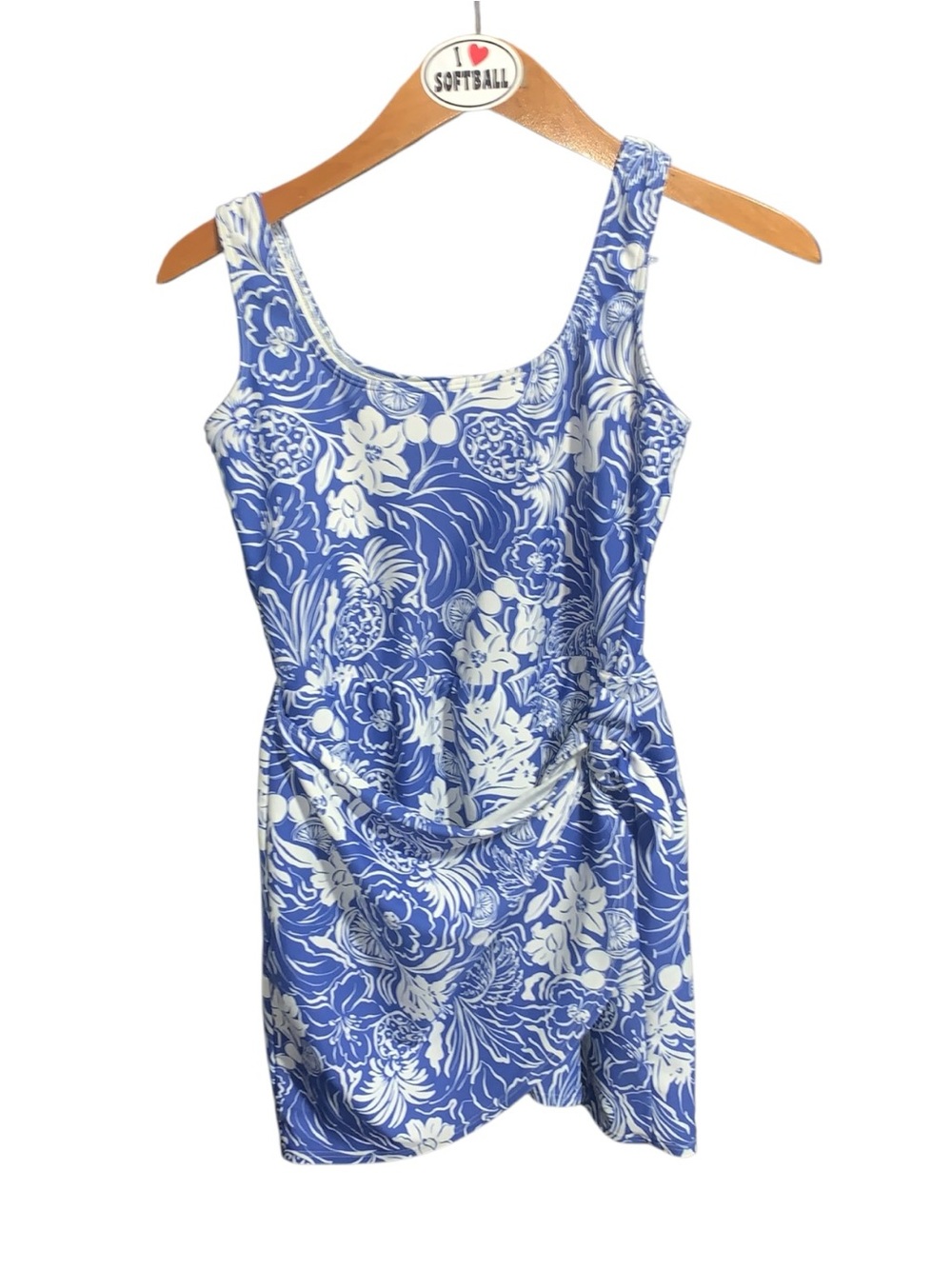 Old Navy Matte Side-Tie Swim Dress Small